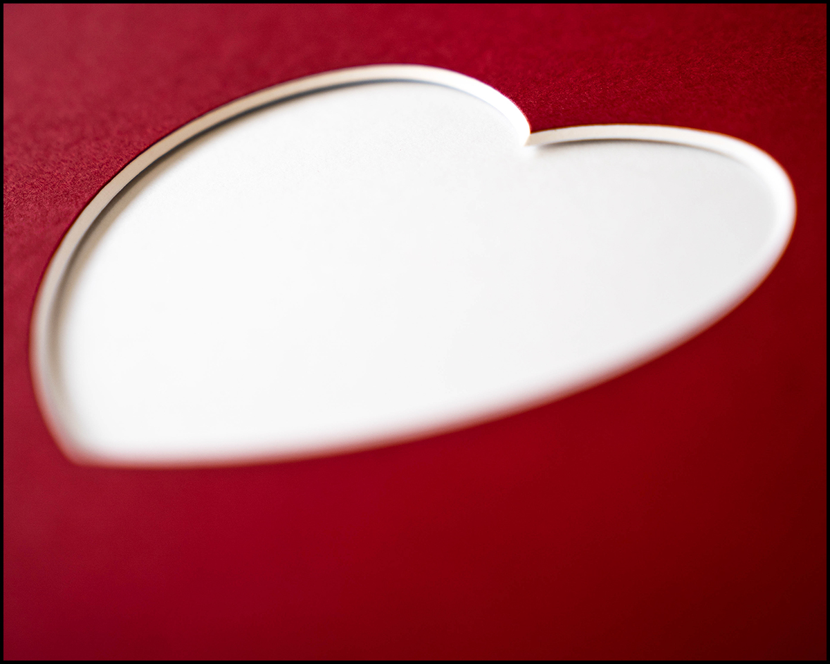 Heart shape cutting